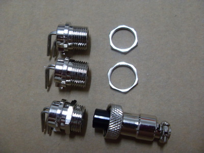 【惠州廠家生產插板航空插座帶螺母】價格,廠家,圖片,連接器,深圳市永聯威電子-